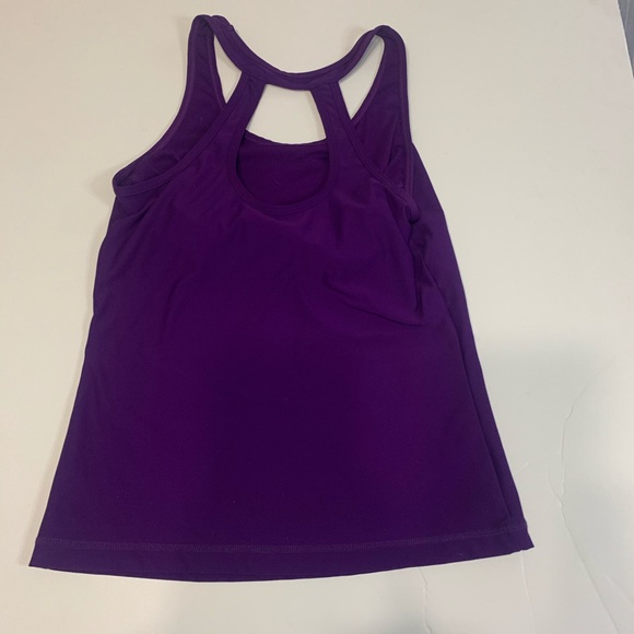 Purple Xersion halter workout tan- sz M - Picture 5 of 7